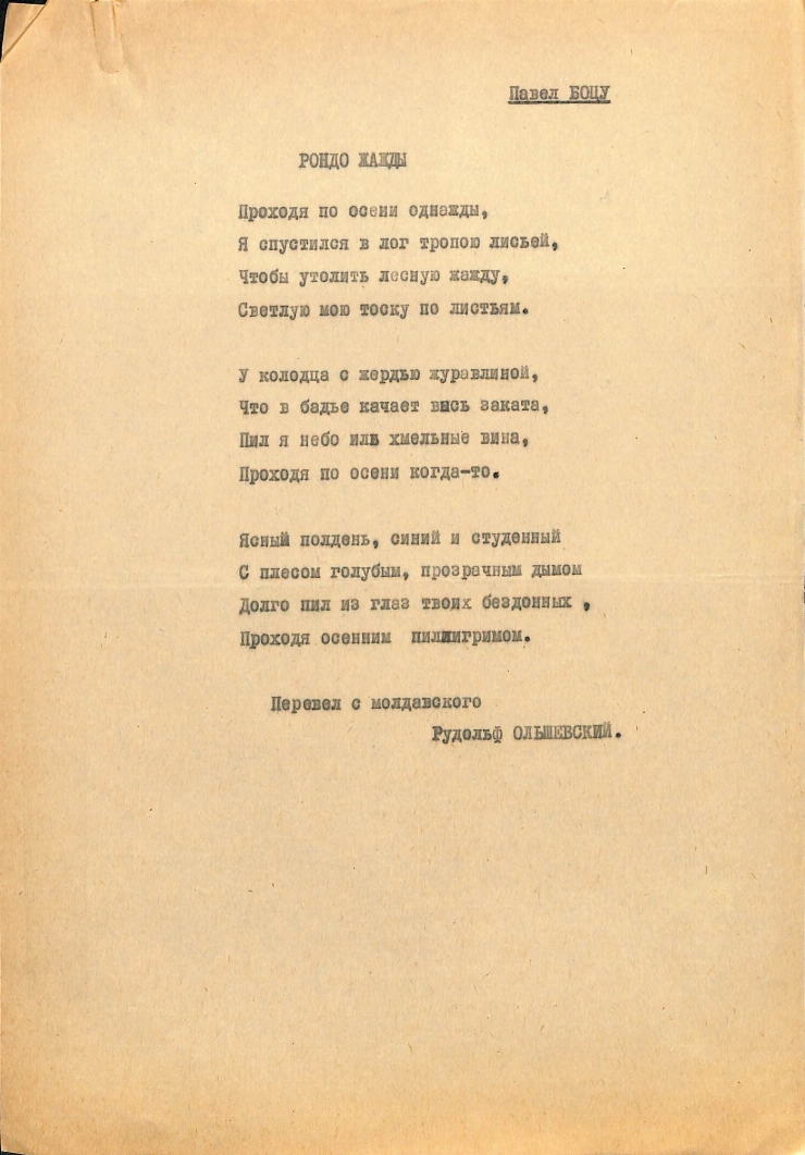Arhiva Pavel Boțu