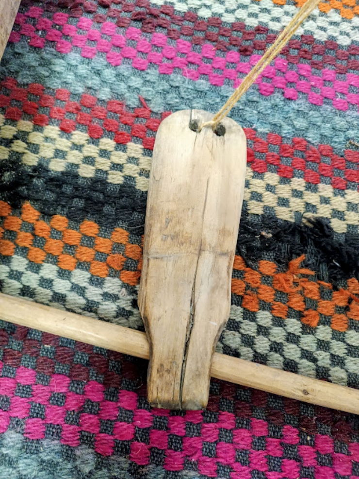 Elemente ale stativelor de țesut. Tălpig