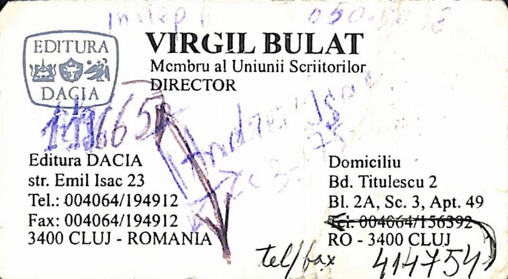 Carte de vizită