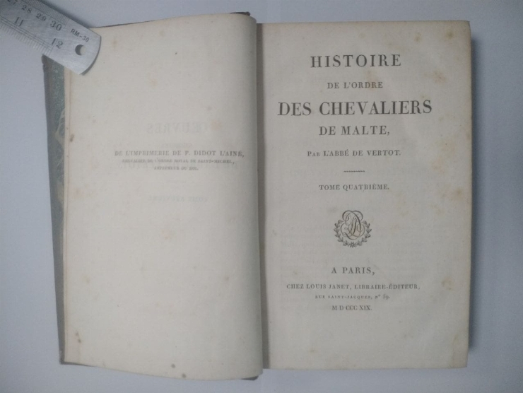 Histoire de l’ordre des chevaliers de Malte. 9