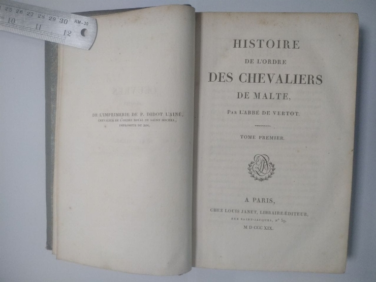 Histoire de l’ordre des chevaliers de Malte. 10