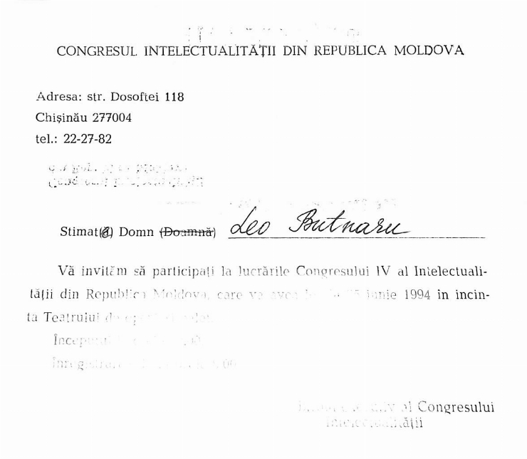 Congresul Intelectualității din Republica Moldova