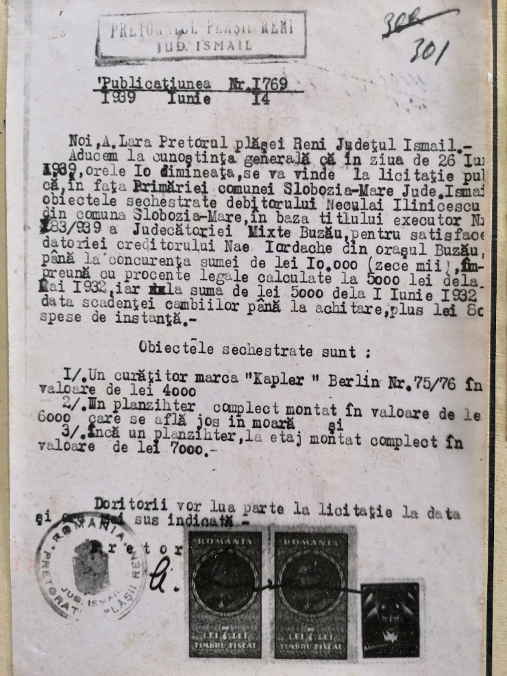 Publicațiune Nr.1769