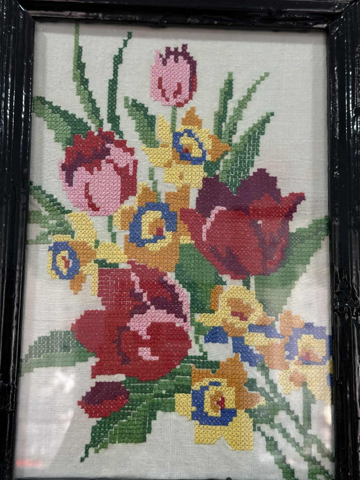 Cusutură decorativă „Buchet de flori”