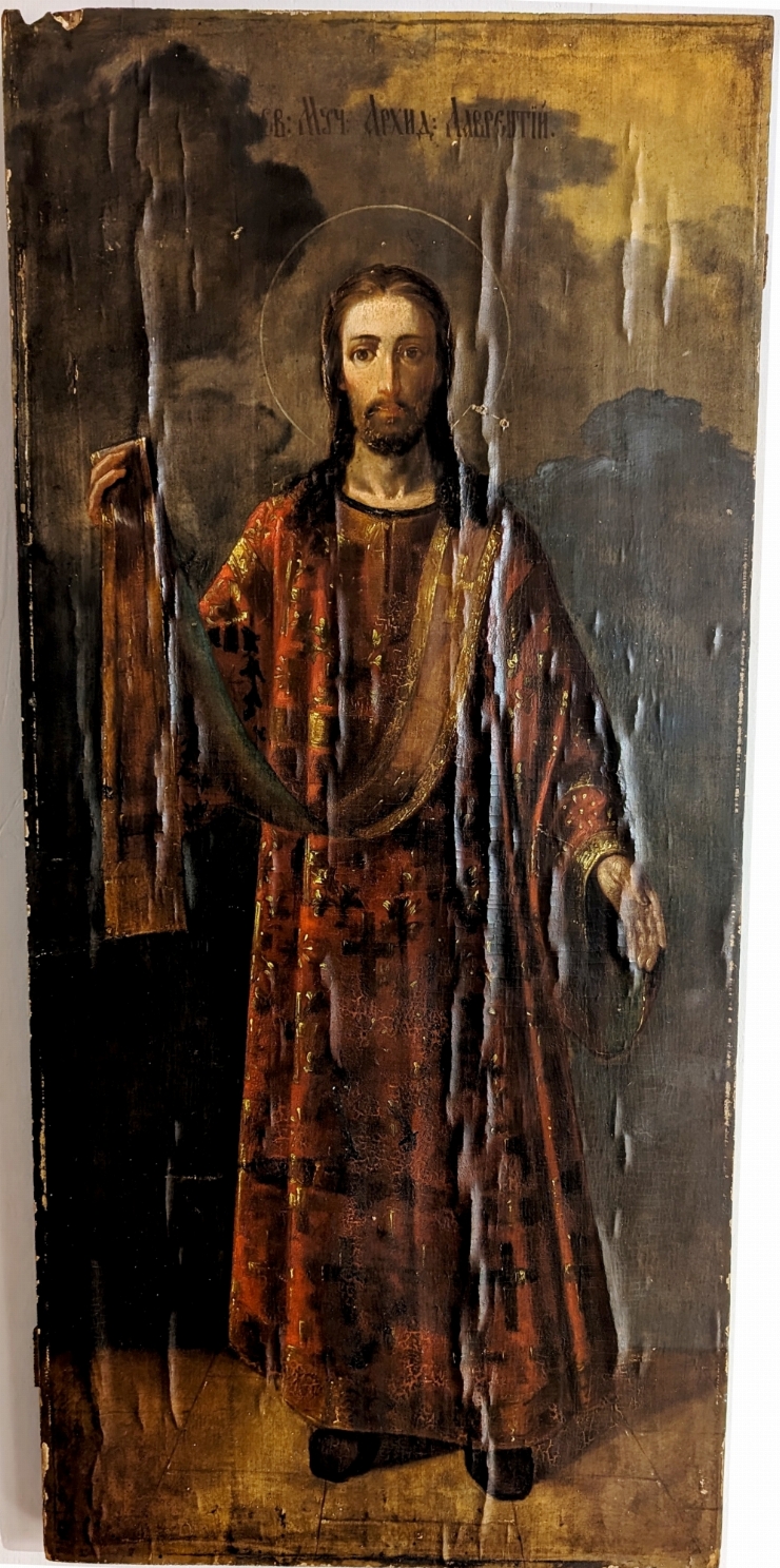 Icoană „Sf. Mucenic Lavrentie”