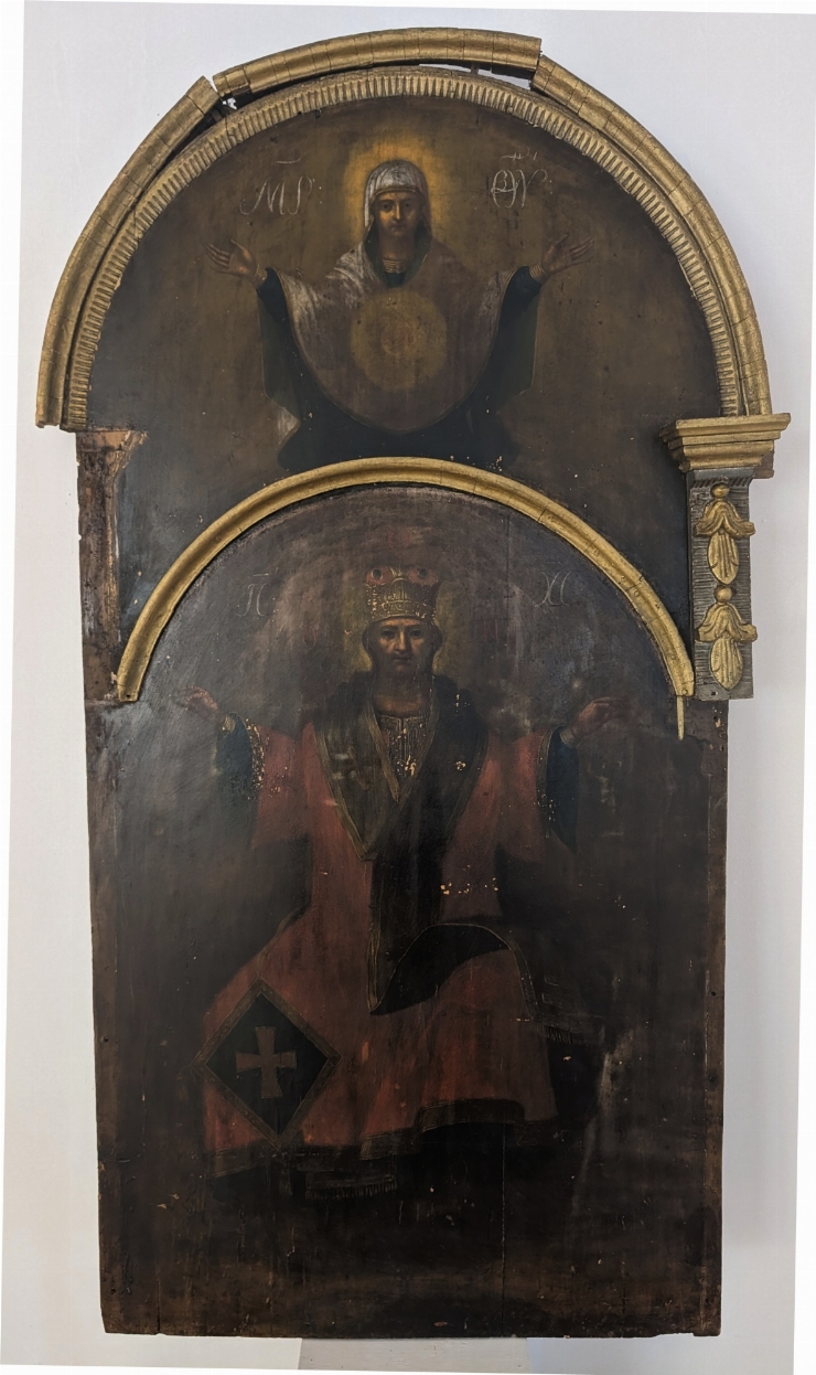 Icoană „Iisus Hristos și Maica Domnului!