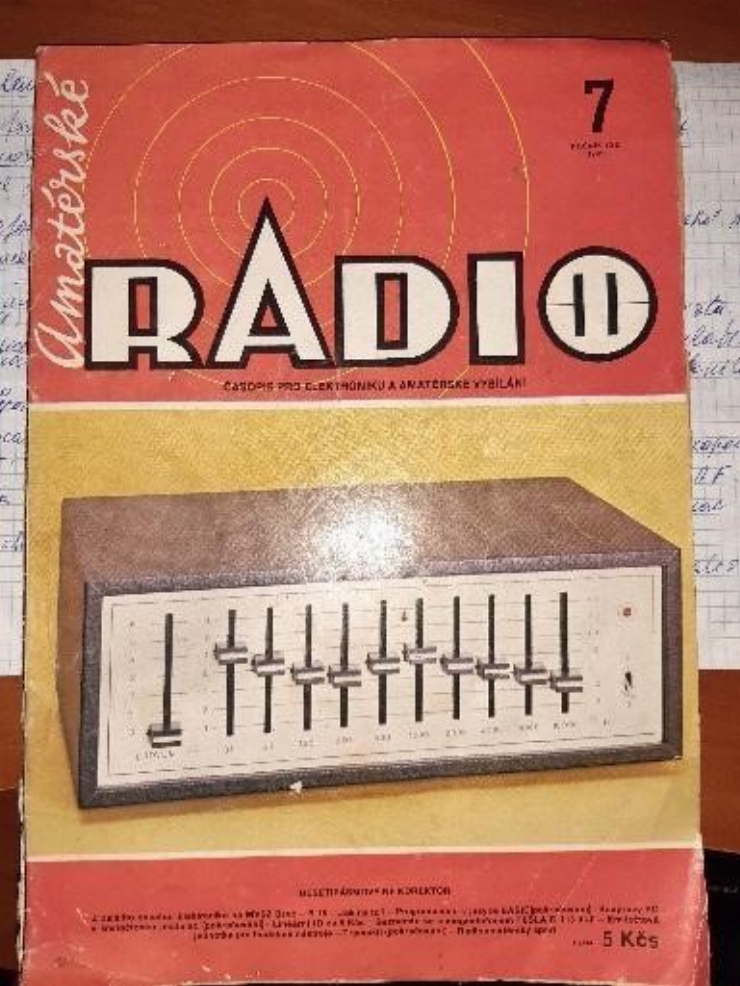  Revista „Radio amaterske” nr.7, 1981 