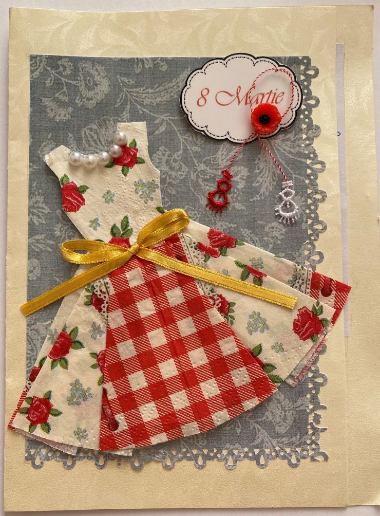 Handmade Felicitare de 8 Martie                                                  