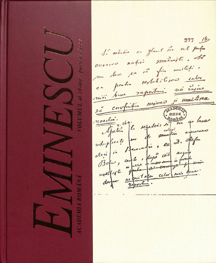 Manuscrisele Mihai Eminescu  Volumul 10, Partea a doua