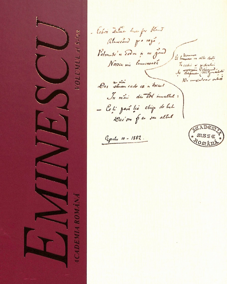 Manuscrisele Mihai Eminescu Volumul 8